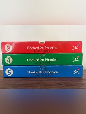 Hooked on Phonics Learn to Read Levels 3, 4, 5 Complete Brand New Cards Sealed